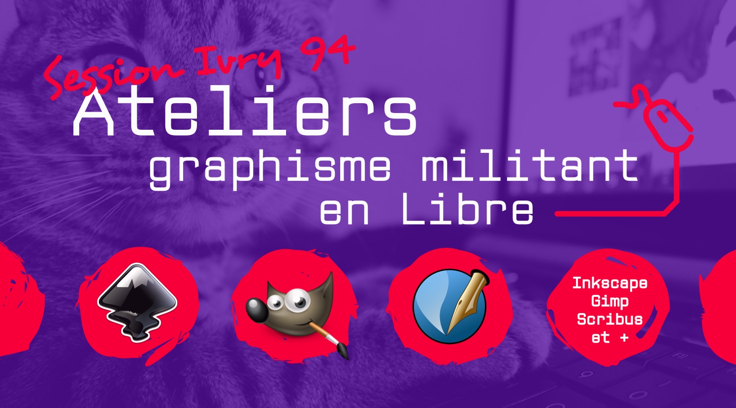 image ateliers graphisme militant en Libre